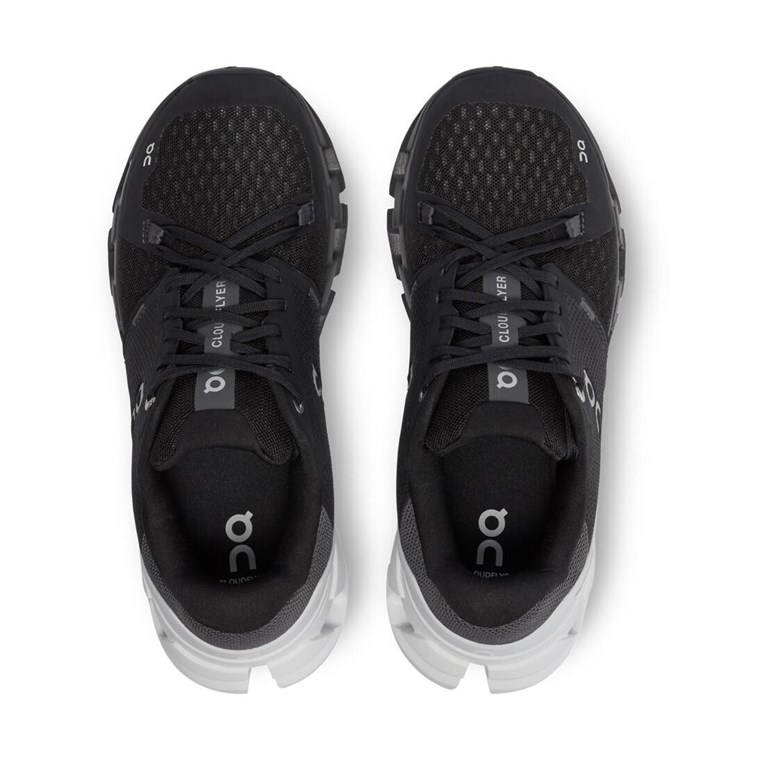 On Cloudflyer 4 Shoes Women Black/White
