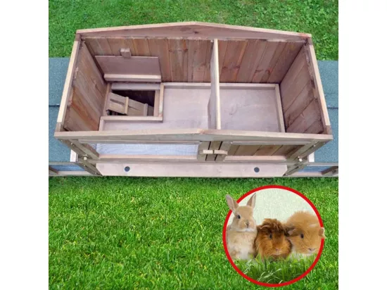 Cage Clapier Enclos lapin  Docteur Lievre Largeur totale 2,48 m Modele 011 Dr. Lapin