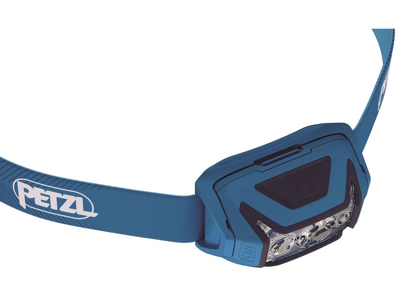 Petzl Stirnlampe Actik Blau, 450 lm Einfach zu bedienende kompakte Stirnlampe