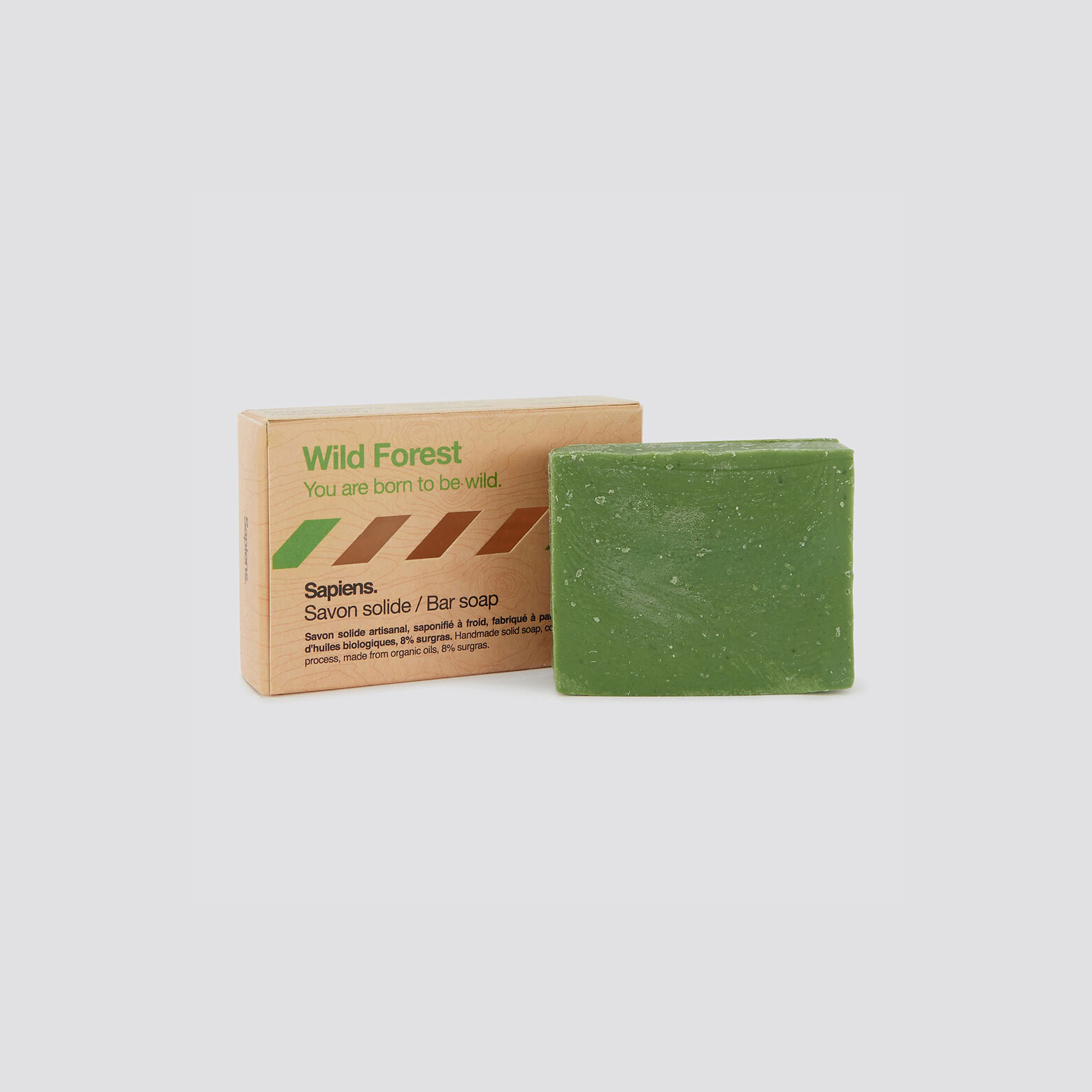Savon solide wild forest Multicolore