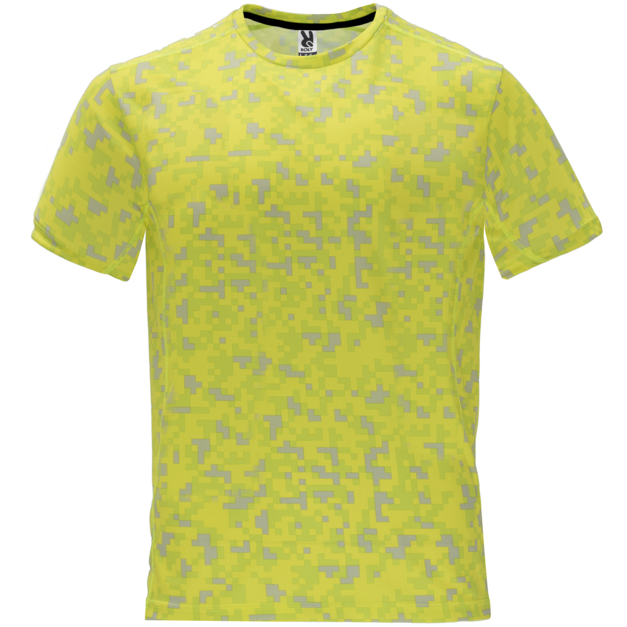 Roly CA0201 - ASSEN T-shirt technique en manches courtes avec motifs