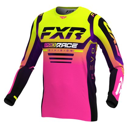 Maillot cross FXR REVO PRO 24 2024 - Rose / Jaune