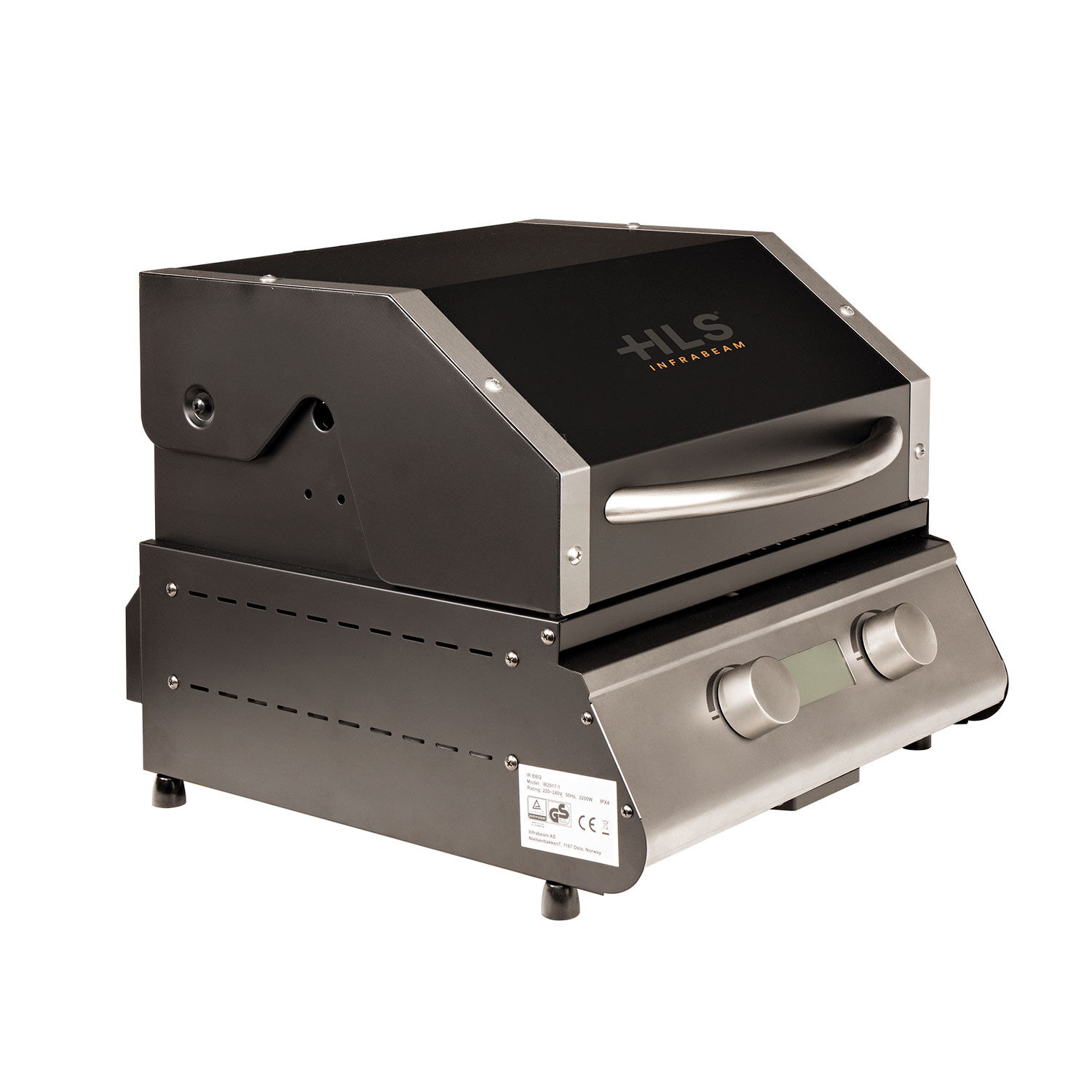 Elektrogrill Infrabeam mit 2 Grillzonen