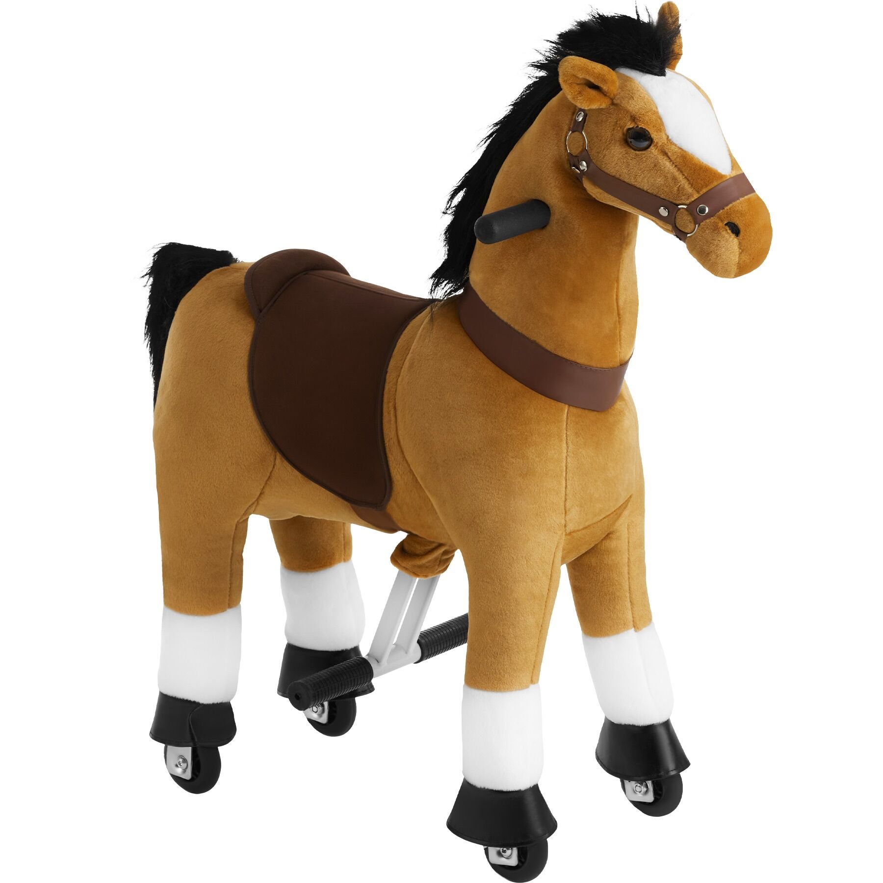 Schaukelpferd auf Rollen