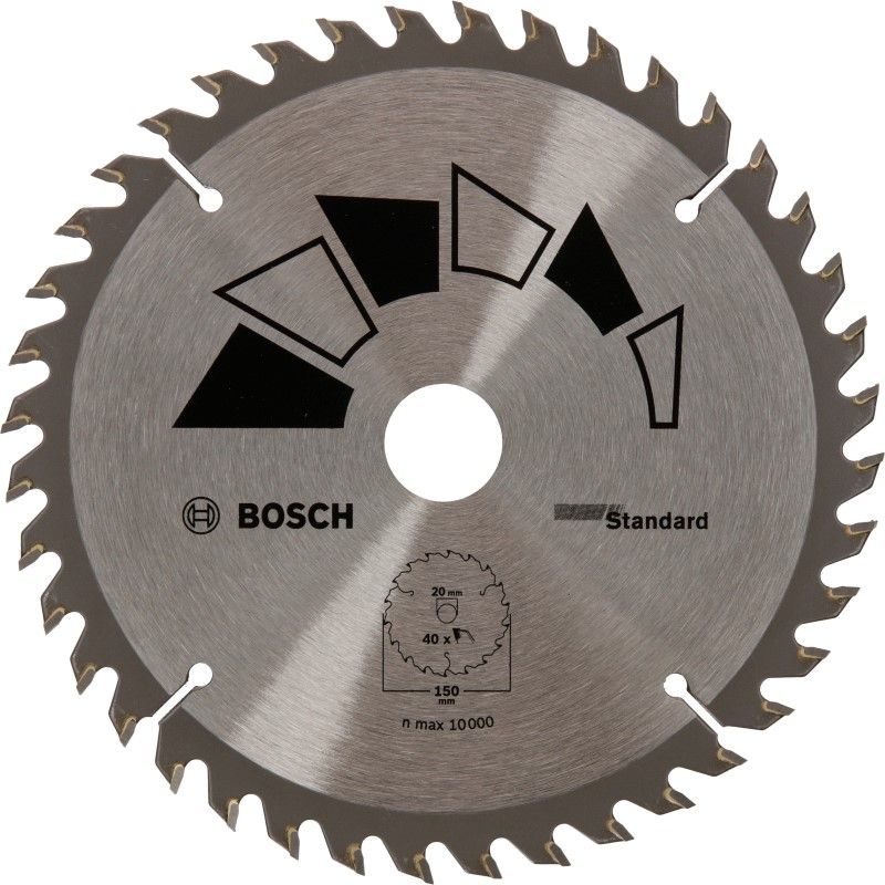 Bosch 2609256807 CIRKELZBL BASIC 150X22X20/16,T40