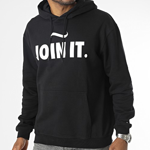 Sweat Capuche Join It Noir