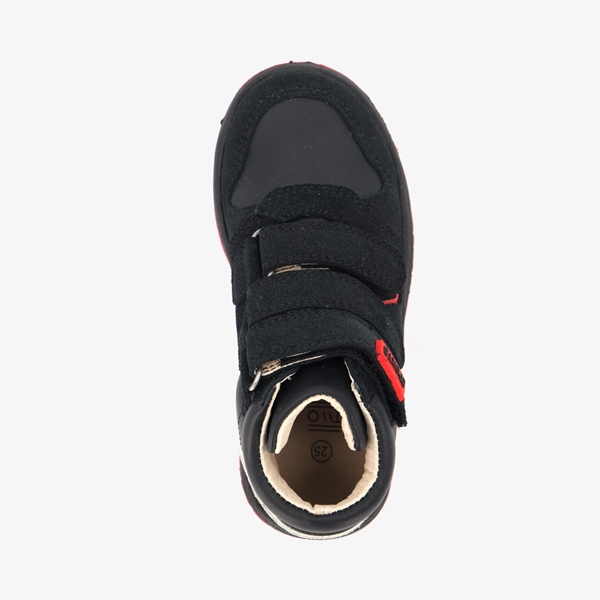 TwoDay hoge jongens sneakers zwart/rood