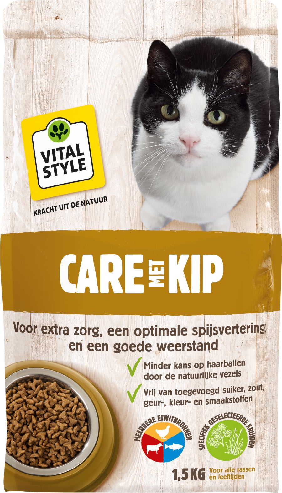 VITALstyle kattenvoer adult kip 1,5 kg