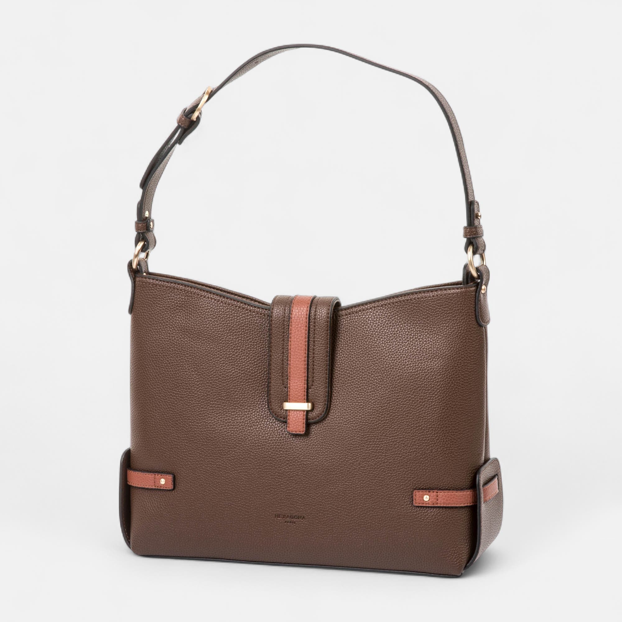 Sac à main marron
