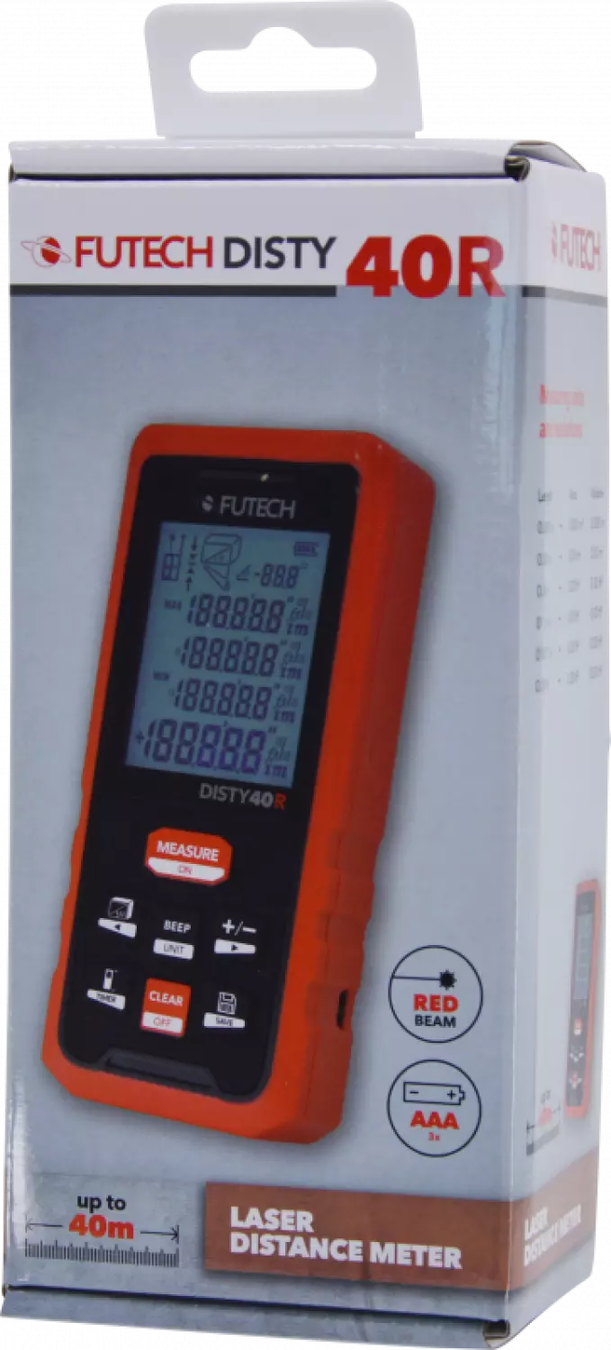 FUTECH Disty 40R Afstandsmeter - 40m