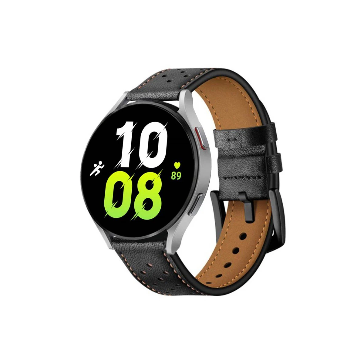 Armbånd lær Samsung Galaxy Watch 5 (40mm) - Svart