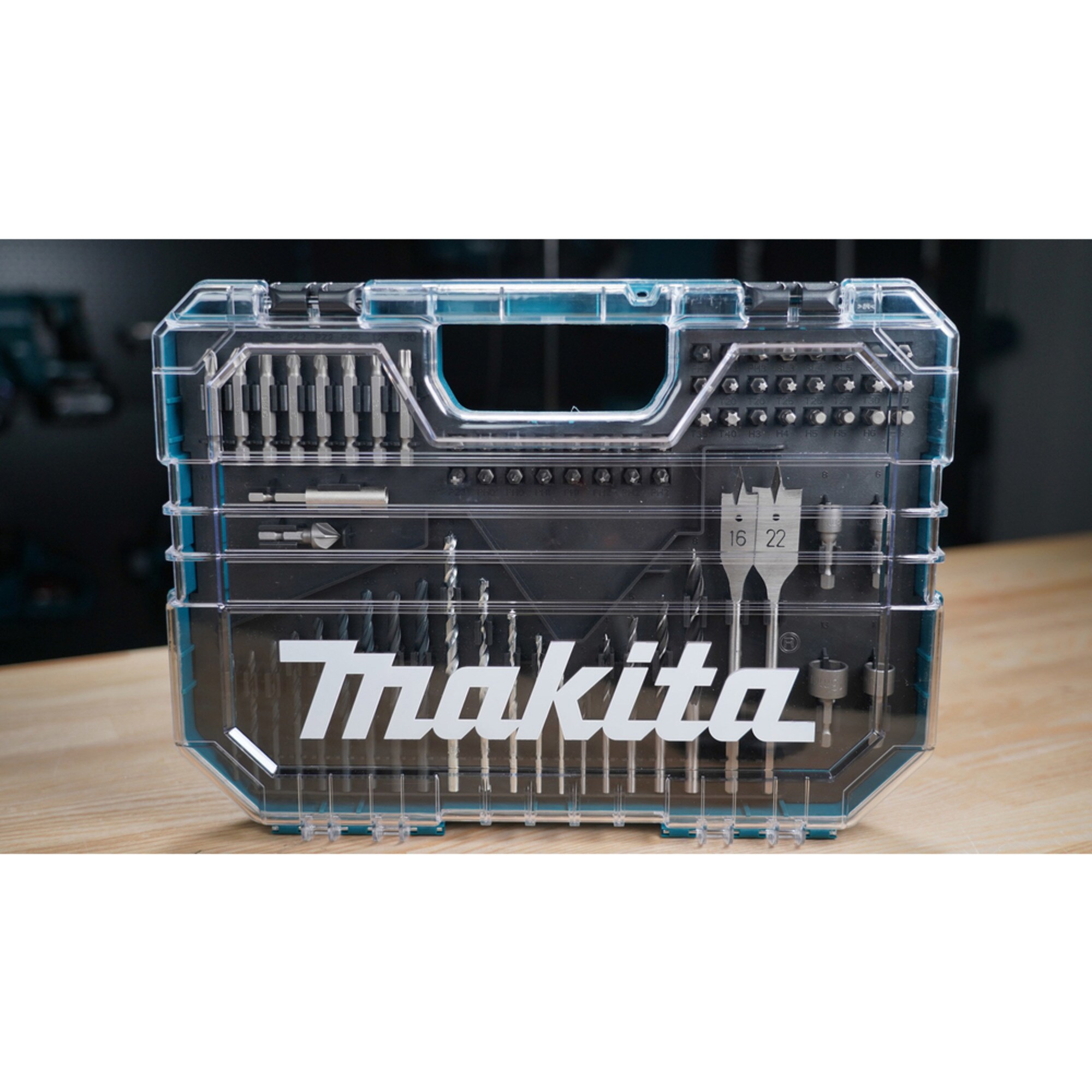 Makita Bohrer- & Bit-Satz Bohrer- & Bit-Satz E-16988, 75-teilig