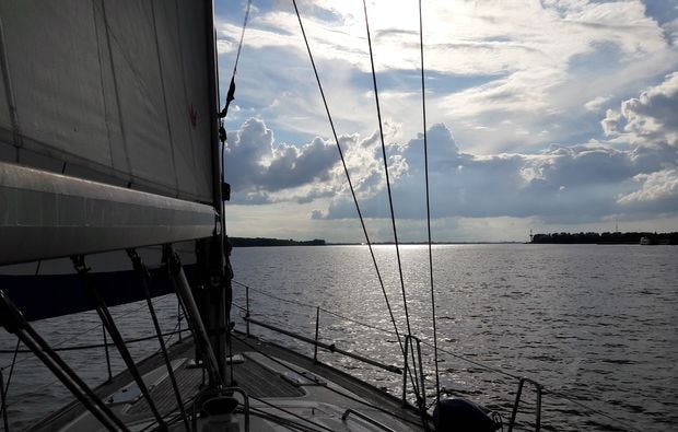 Segeln für zwei in Hamburg