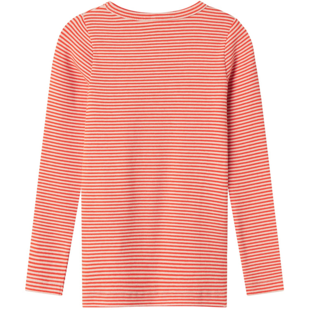 Køb MarMar Modal Fine Rib Red Stripe Tani Bluse