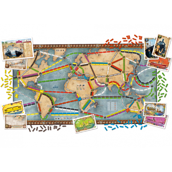 Les Aventuriers du Rail : Autour du Monde