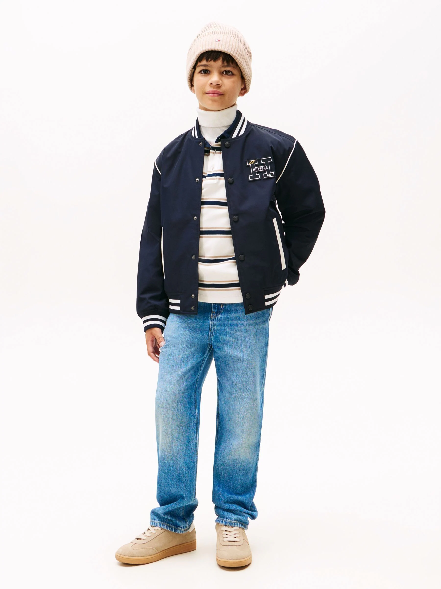 Tommy Hilfiger - Skaterjeans met medium wassing