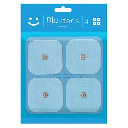 BLUETENS Pack de 4 électrodes S