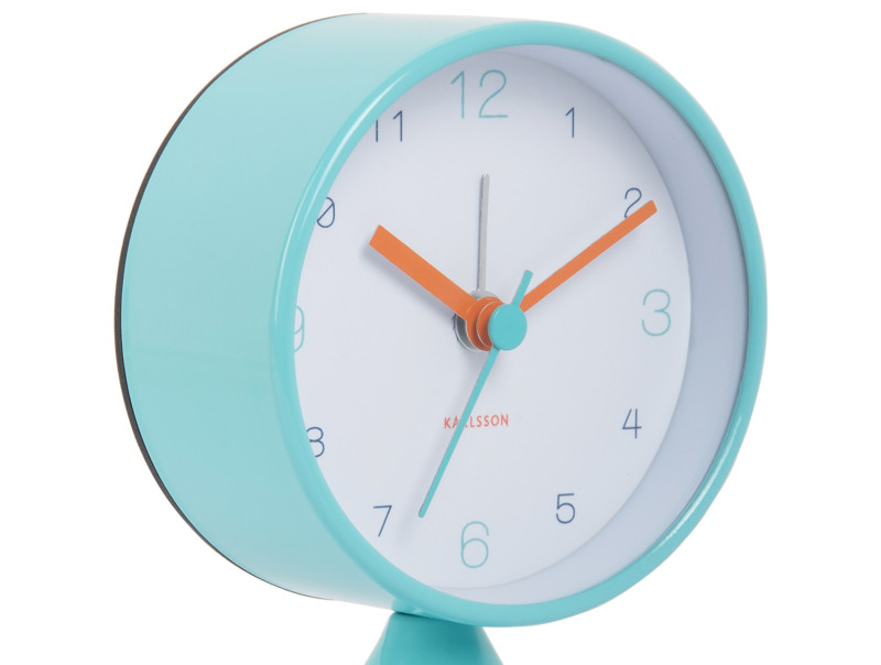 Alarm Clock Funky Vibes KA6023BL Turquoise blue