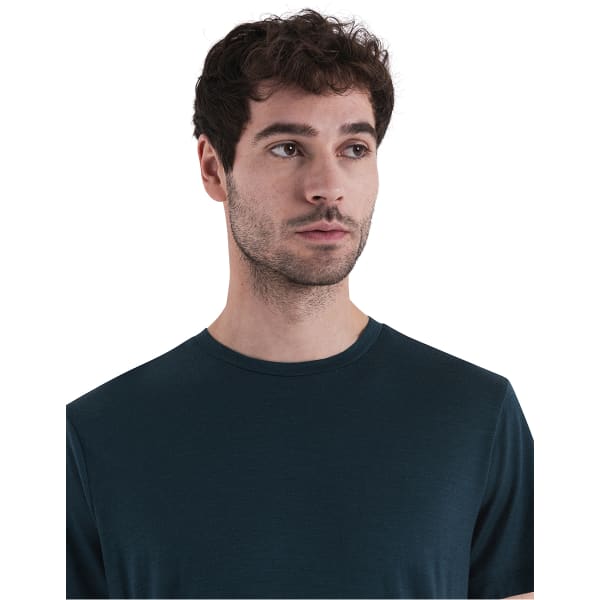 T-shirt randonnée ICEBREAKER M MERINO 150 TECH LITE III SS TEE FATHOM GREEN