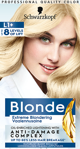 Schwarzkopf Hair Color Blonde Bleking L1+ Extreme Blondering