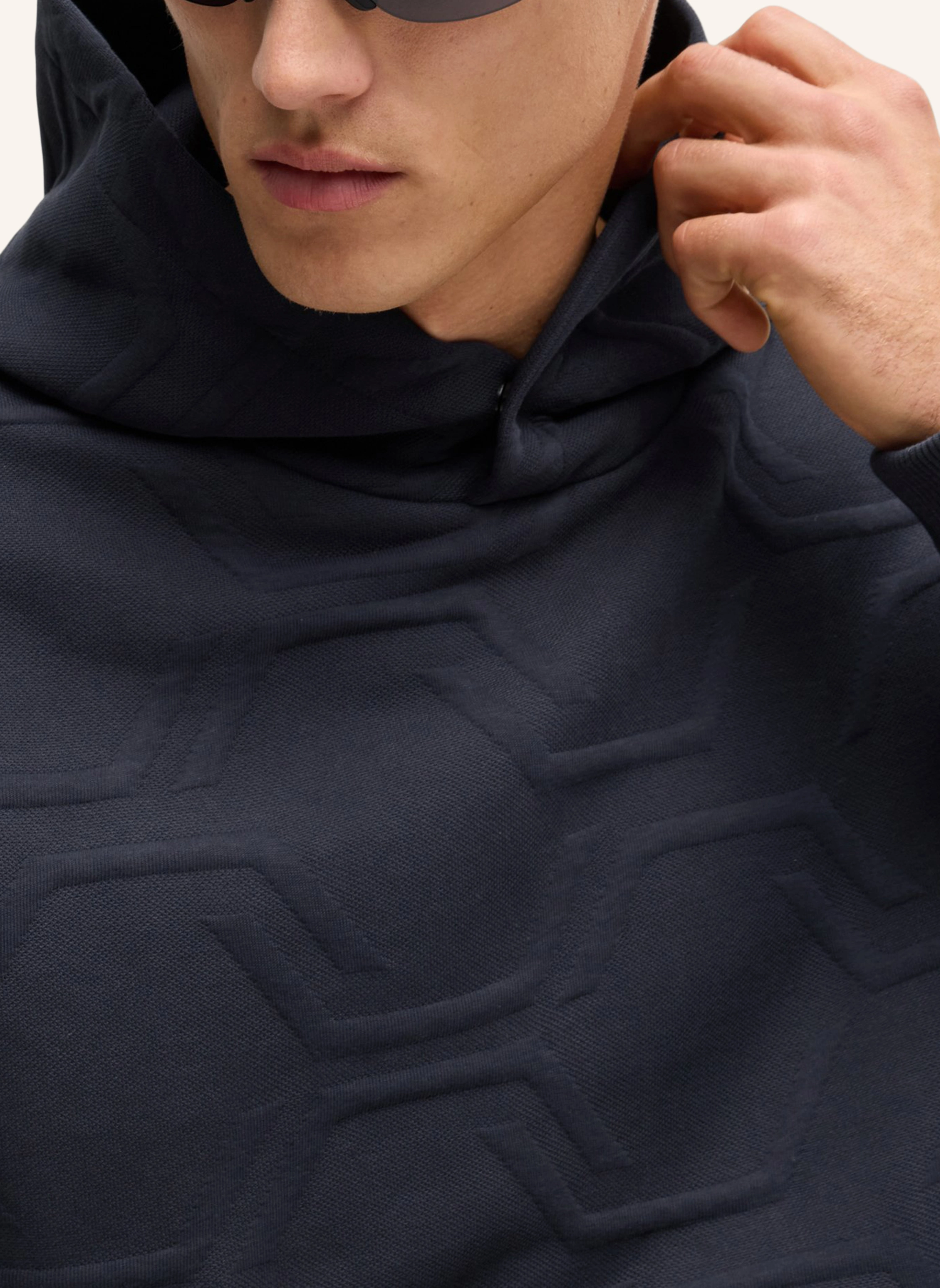 BOSS Sweatshirt SLY HEXAQUILT Relaxed Fit