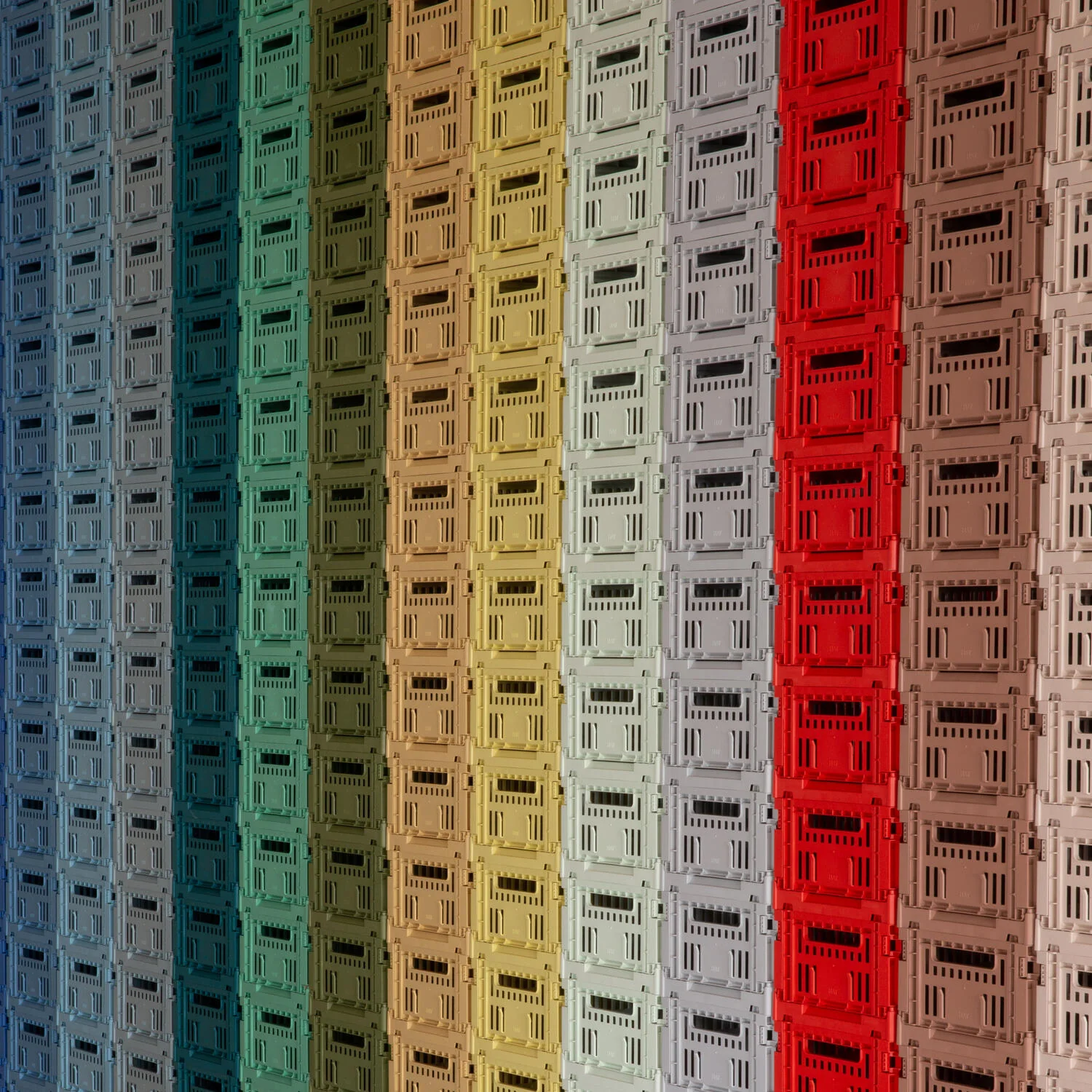 HAY  Colour Crate M kasse - Electric Blue