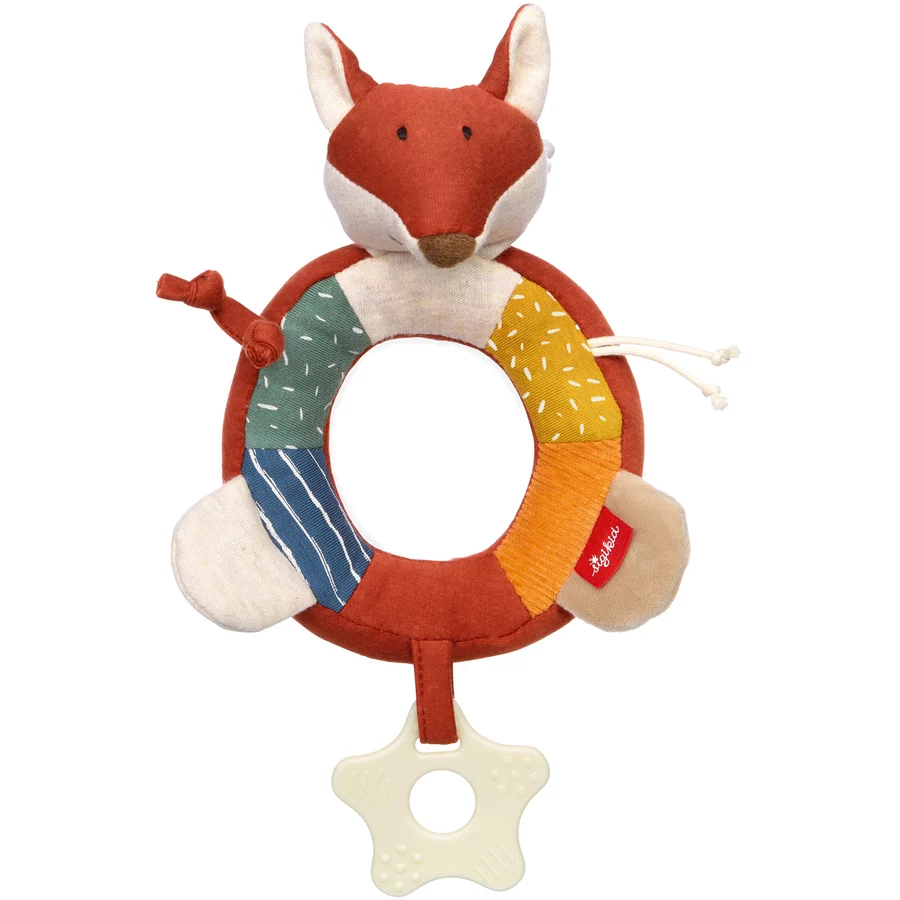 sigikid® Aktiv-Greifling Fuchs Yellow rot mehrfarbig