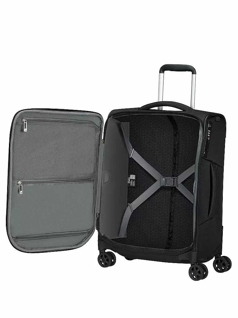 SAMSONITE Trolley Respark Spinner 55cm Ozone Black schwarz