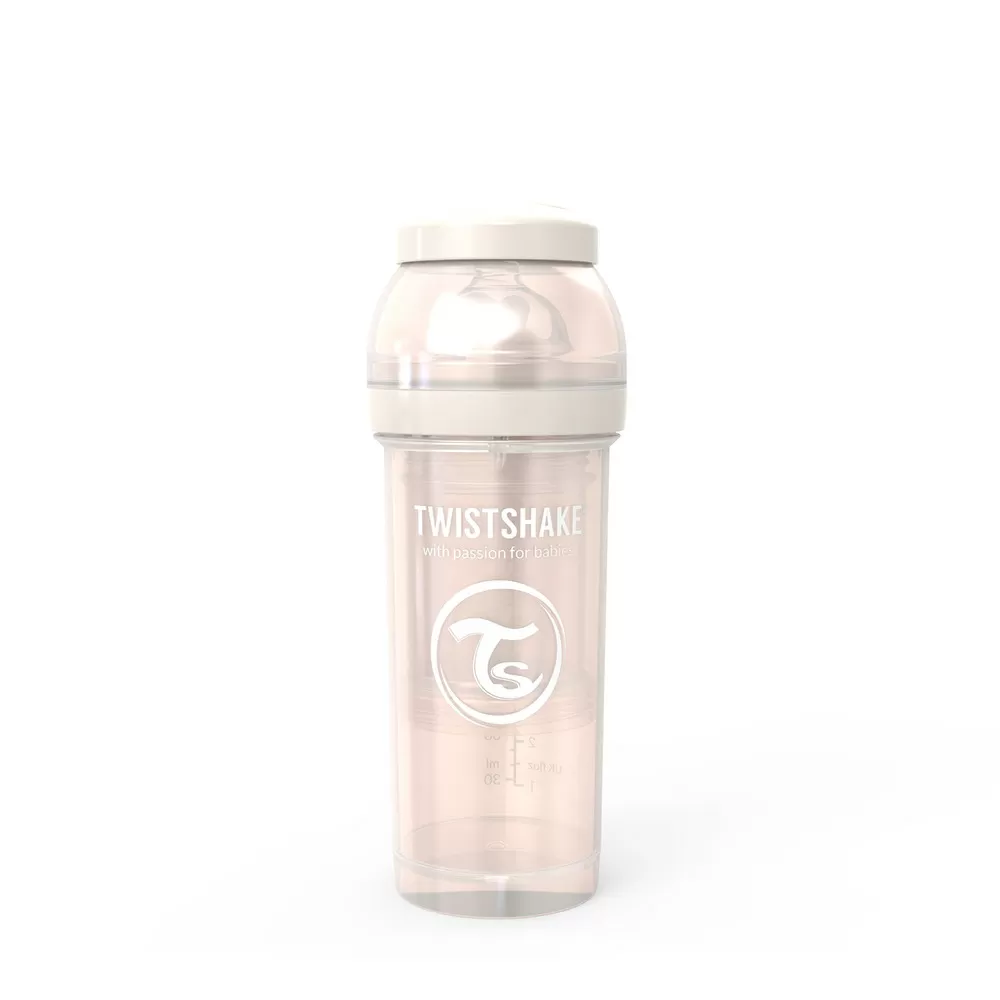 Twistshake Anti-Colic sutteflaske 2 mdr   260 ml - Champagne