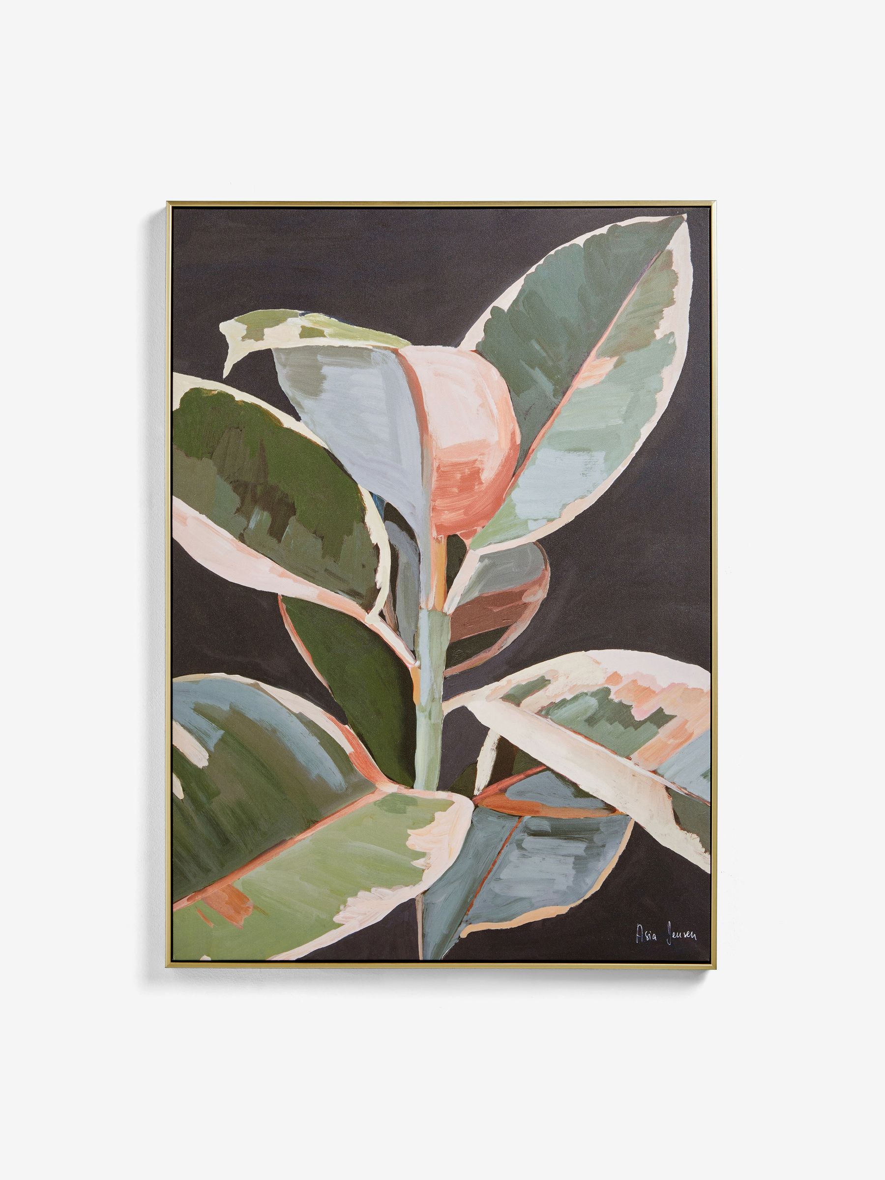 Robusta Botanical Plant Wall Art