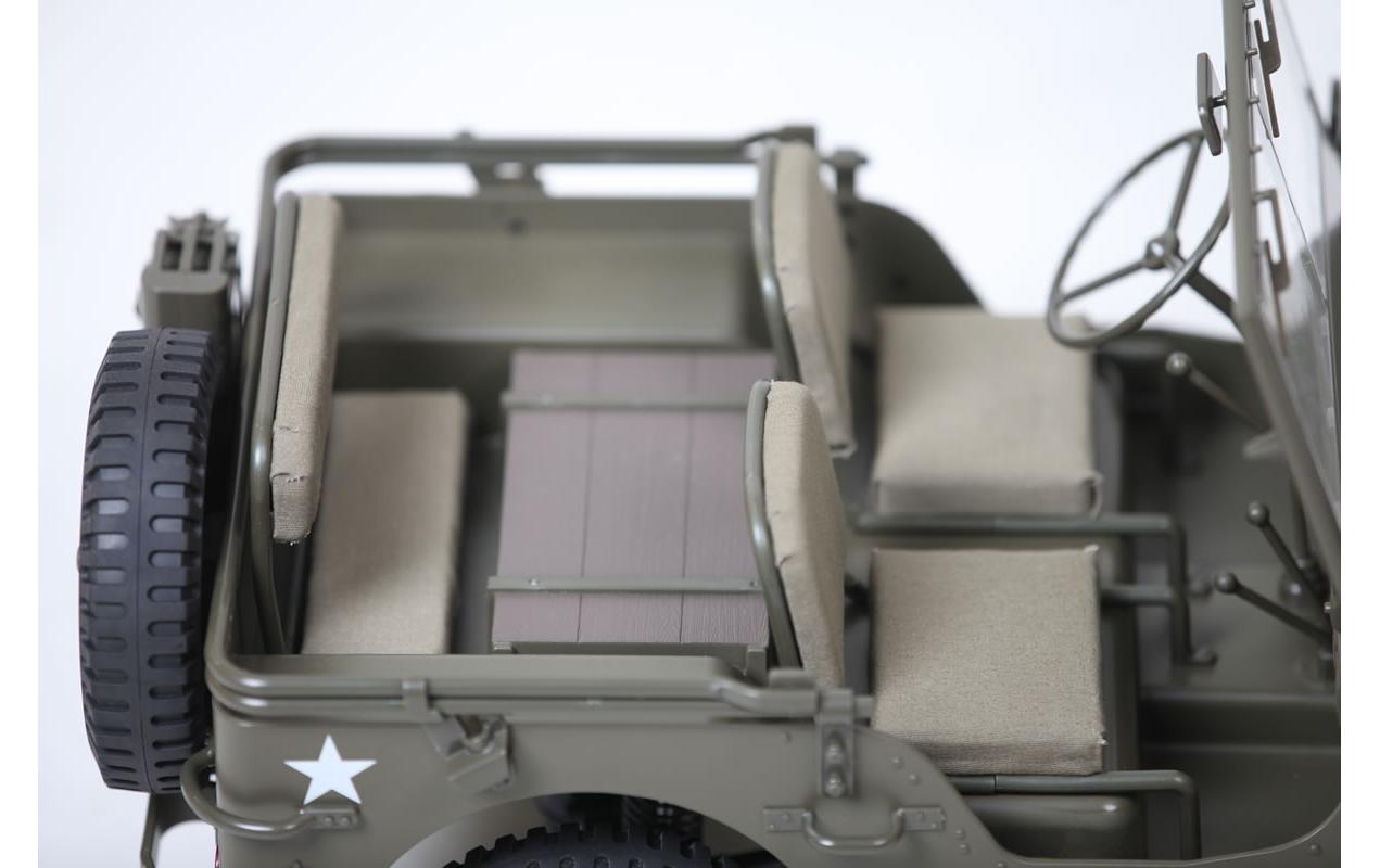 Scale Crawler 1941 MB Willys Jeep ARTR, 1:6<br>1941 Willys Militär Jeep – Ein Traum für jeden Scaler