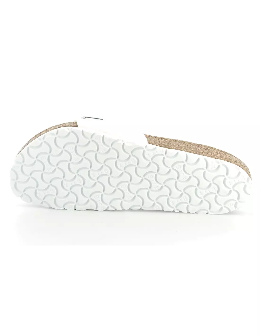 MADRID Birko-Flor - Sandales, mules & nu-pieds Blancmat