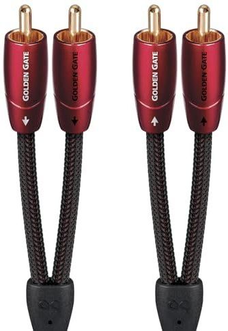 Audioquest - Golden Gate - Audiokabel - 1m - 2x RCA naar 2x RCA