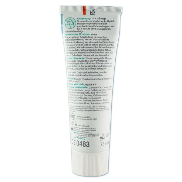 elmex® SENSITIVE PROFESSIONAL sanftes Weiß Zahnpasta (75 ml)