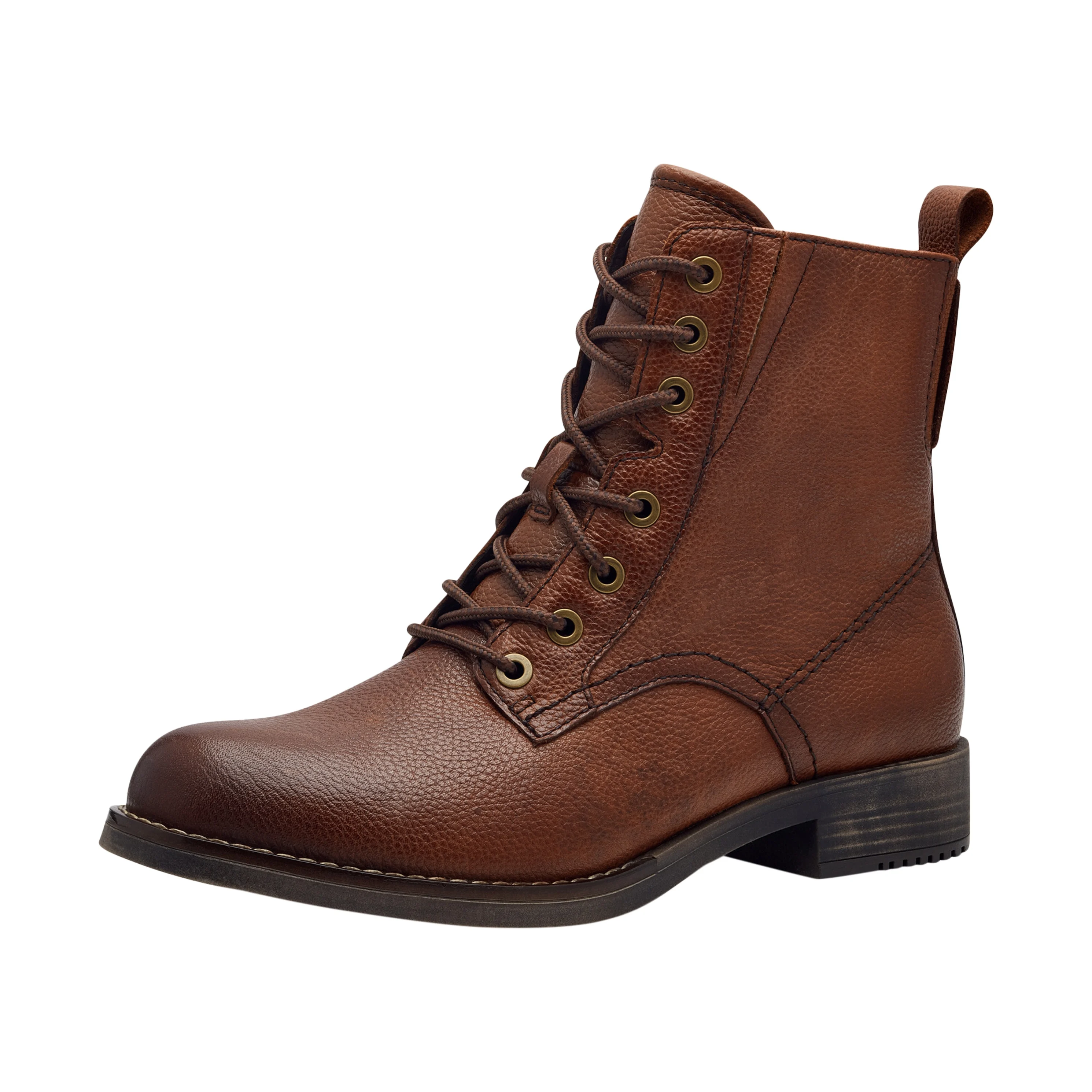 Bottines cuir | Marron