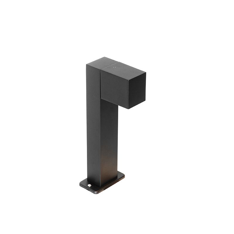 Buitenlamp zwart met grondpin en kabelmof 35cm IP44 - Baleno