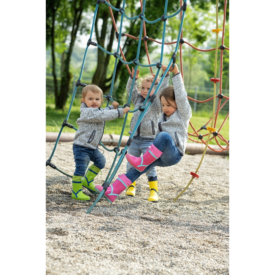 Playshoes Gummistiefel Basic gefüttert pink