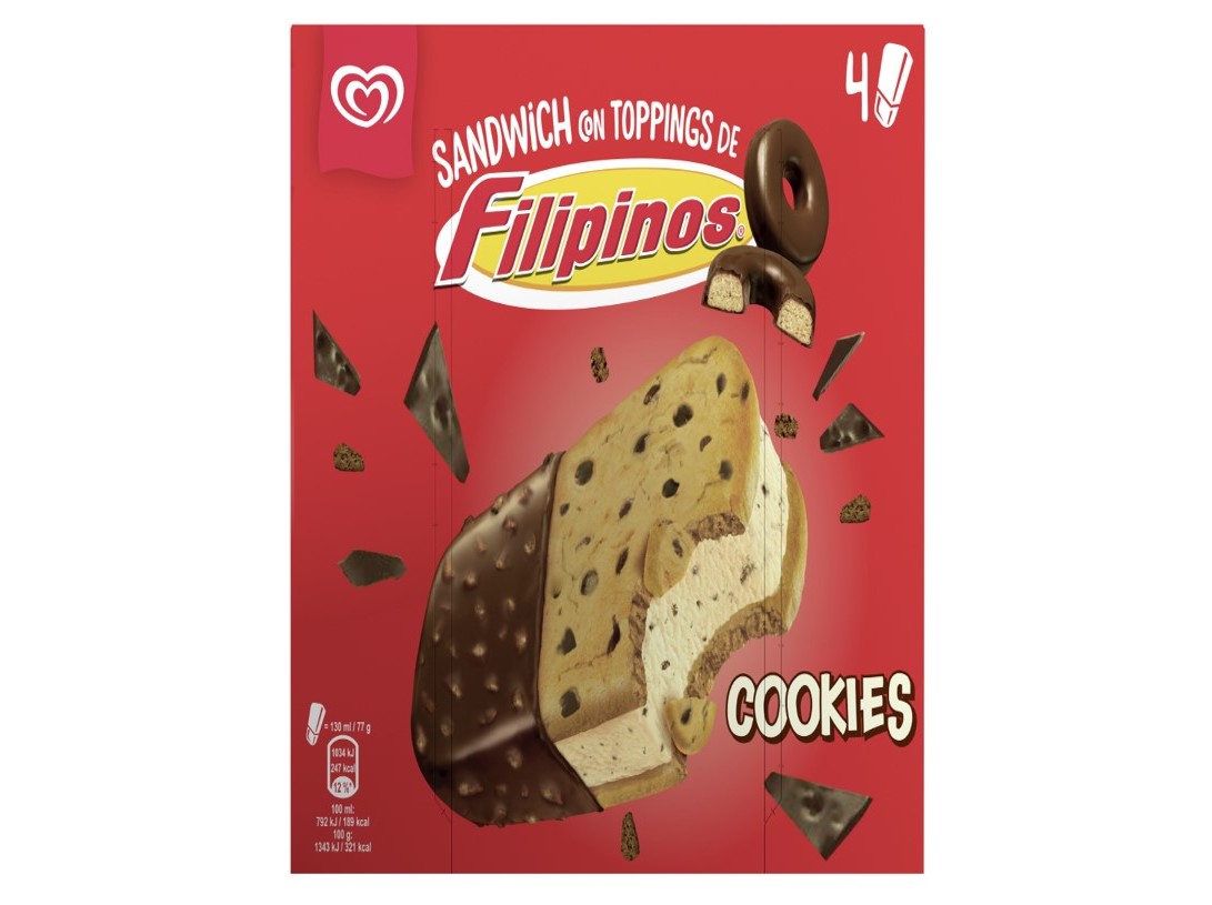 SANDWICH OLÁ COM TOPPINGS FILIPINOS 4X130ML