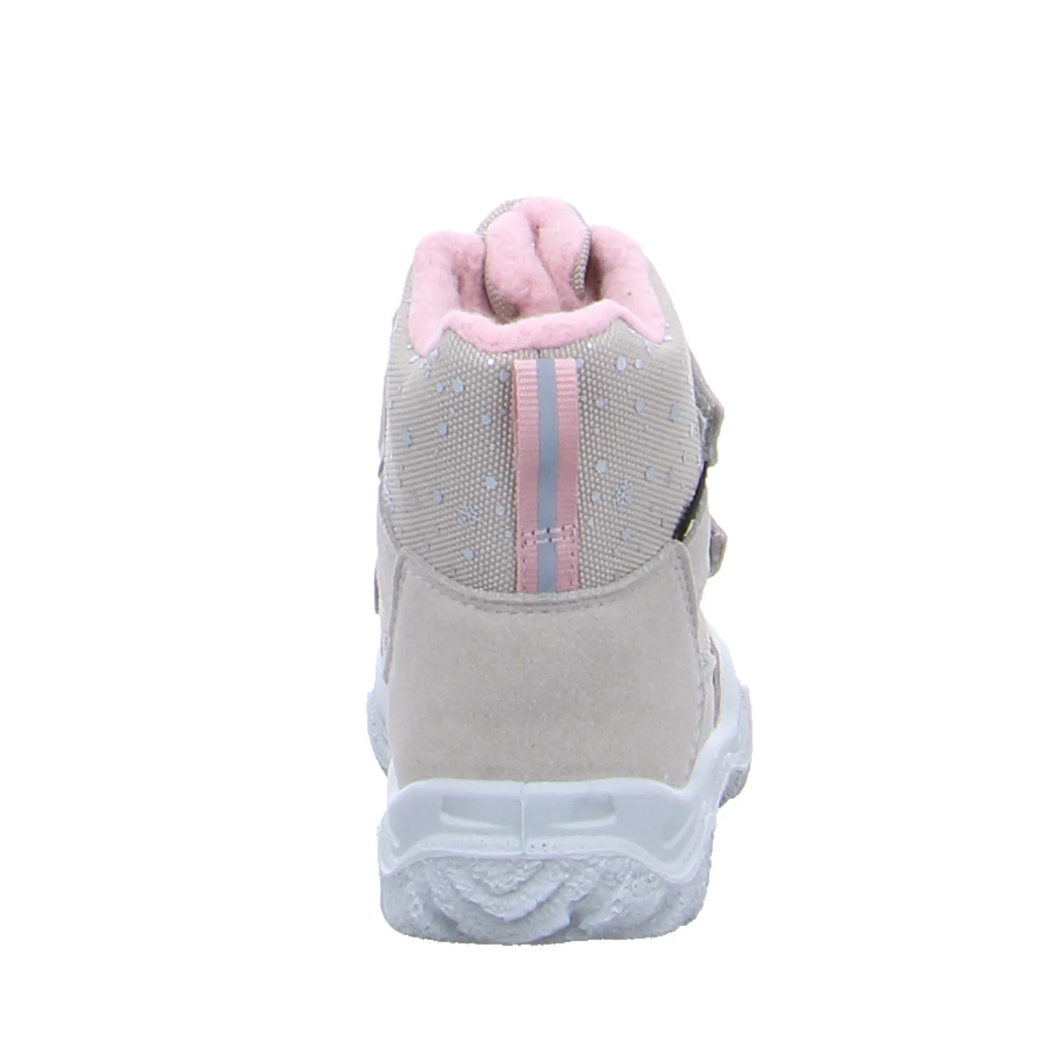 SUPERFIT Kleinkinder-Snowboot  Membran Beige Textil  Baby-Winterstiefel Mädchen
