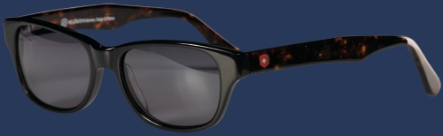 Sonnenbrille Monsieur Petit Acetat, Black/Havanna