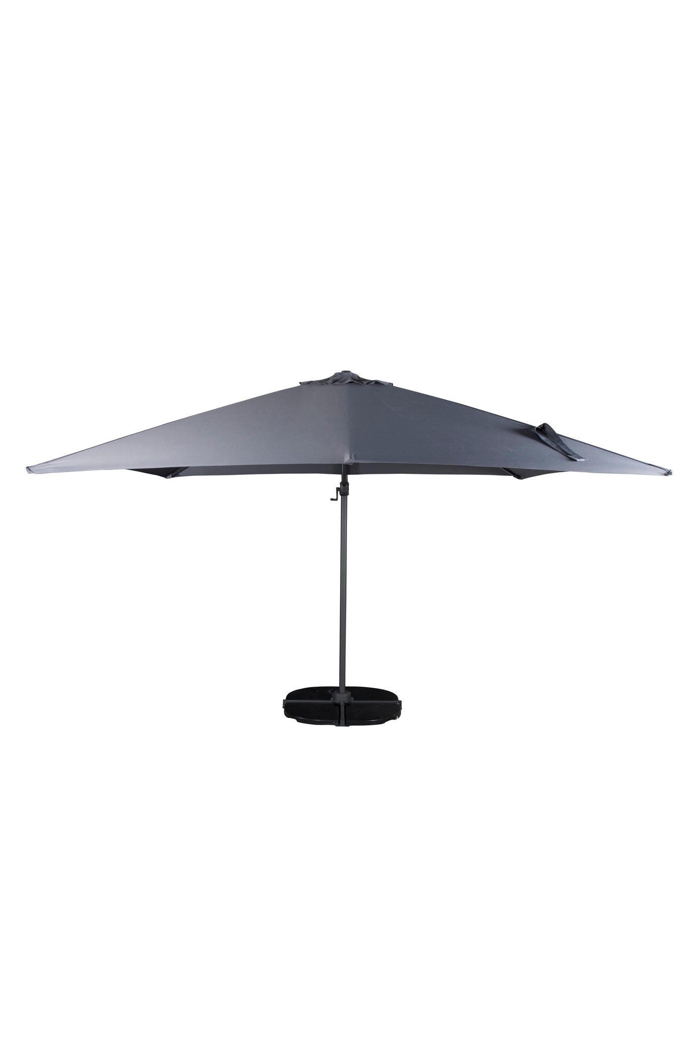 FjÃ´rd - Parasol Donkergrijs 3x3m - Leeds