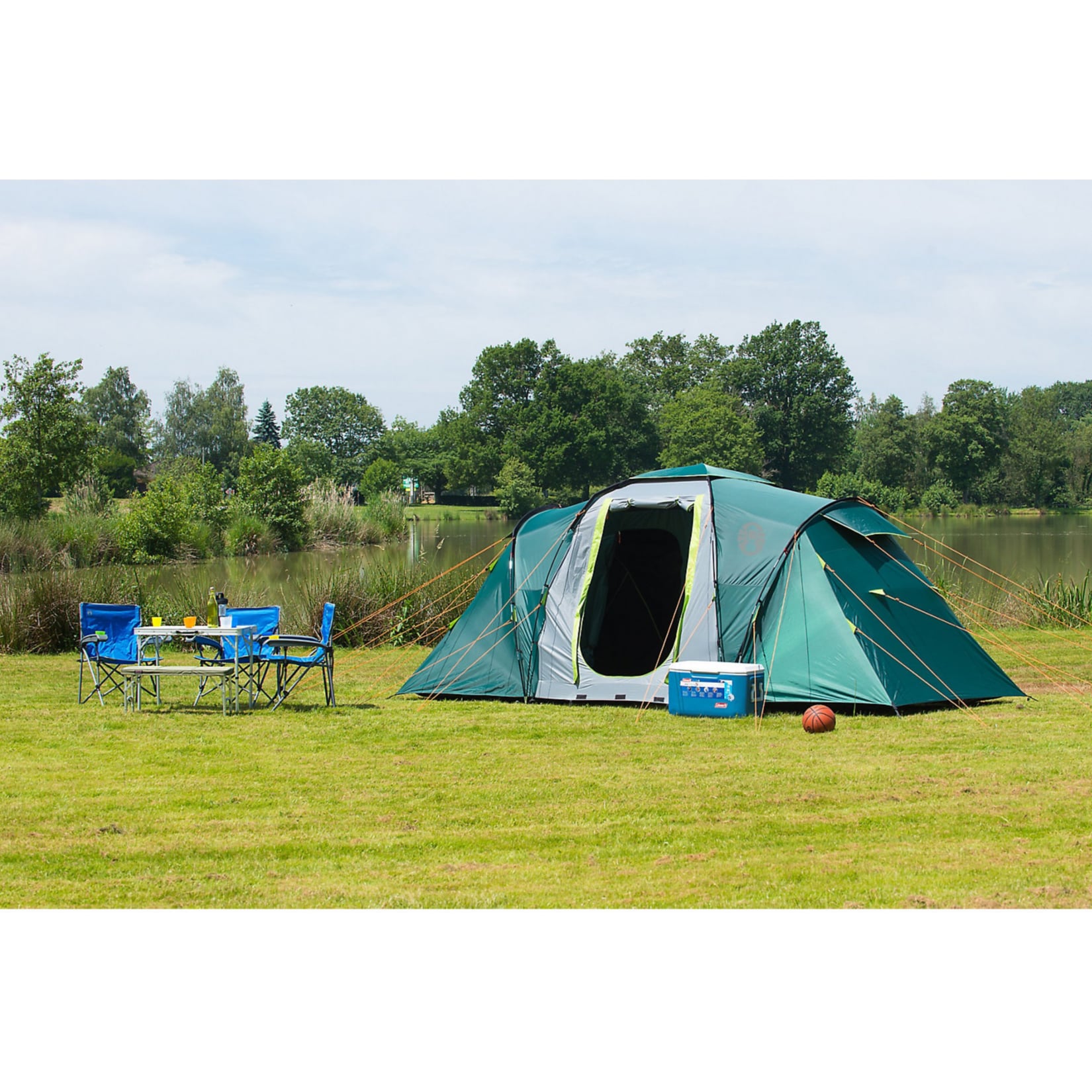 Coleman Zelt 4-Personen-Tunnelzelt Spruce Falls 4 BlackOut