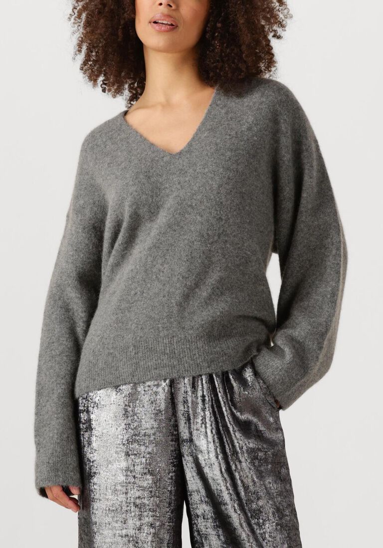 grijze knit-ted trui lucia