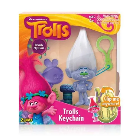 Boti Schlüsselanhänger DreamWorks Trolls Guy Diamond, 10cm