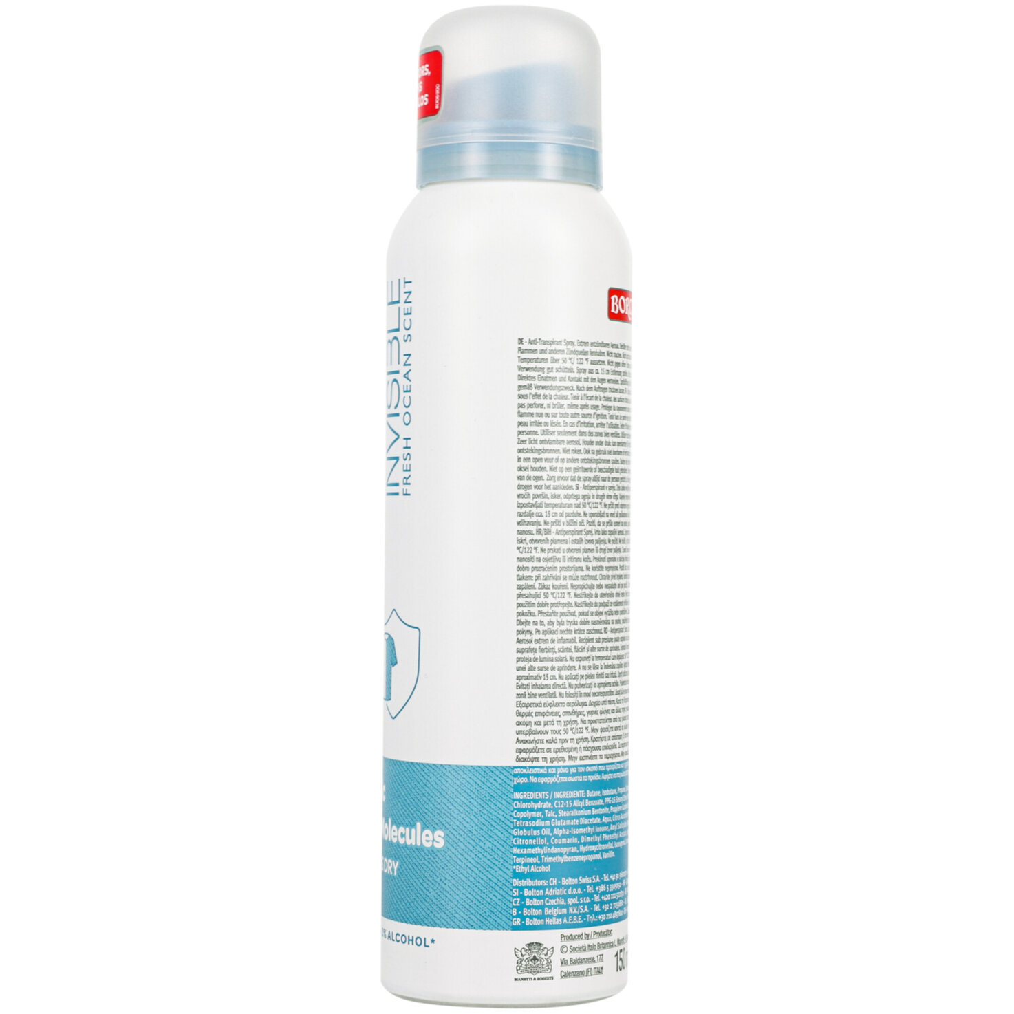 Borotalco Deo Invisible Fresh Spray