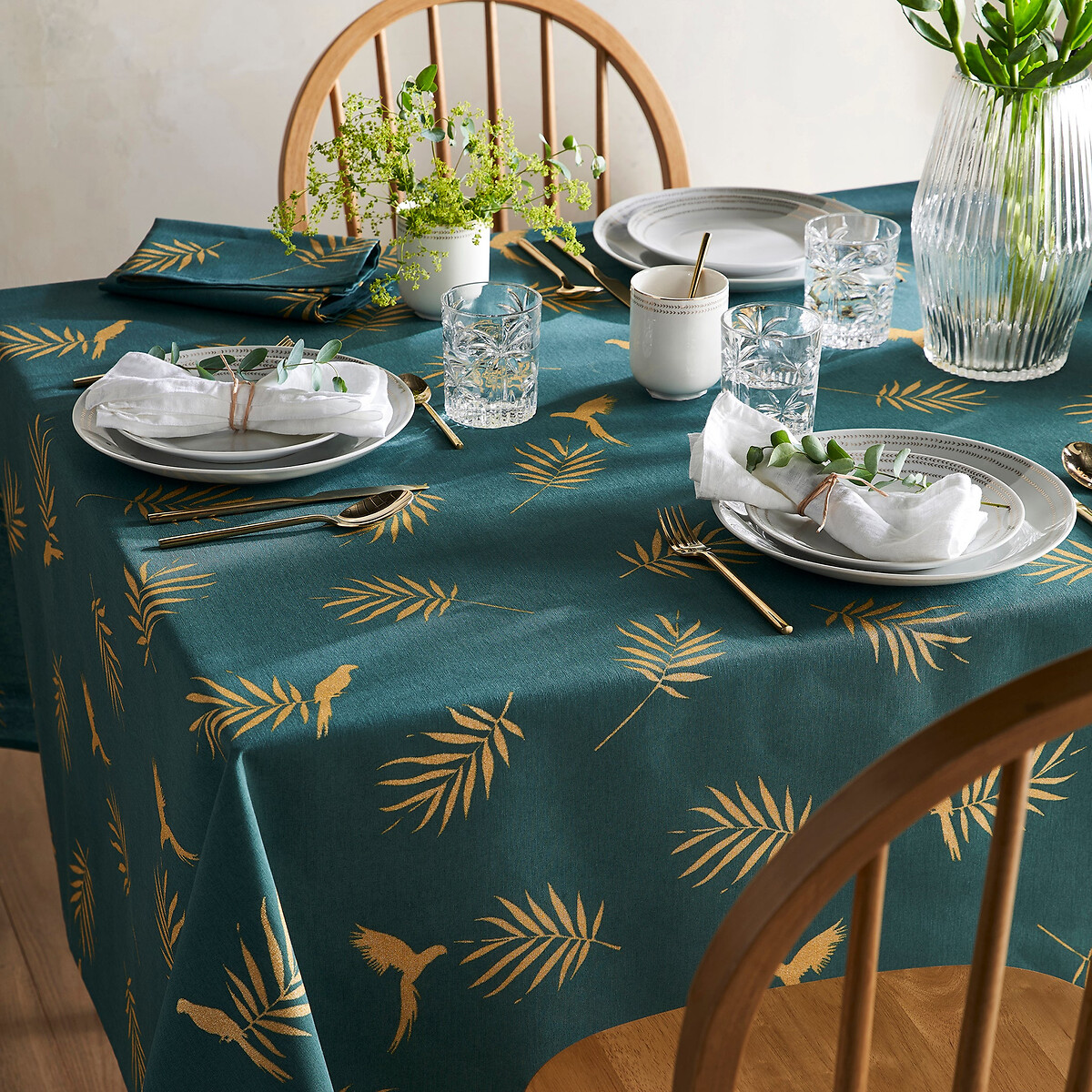 SO'HOME<br>Conjunto de 3 guardanapos estampados, Cancún