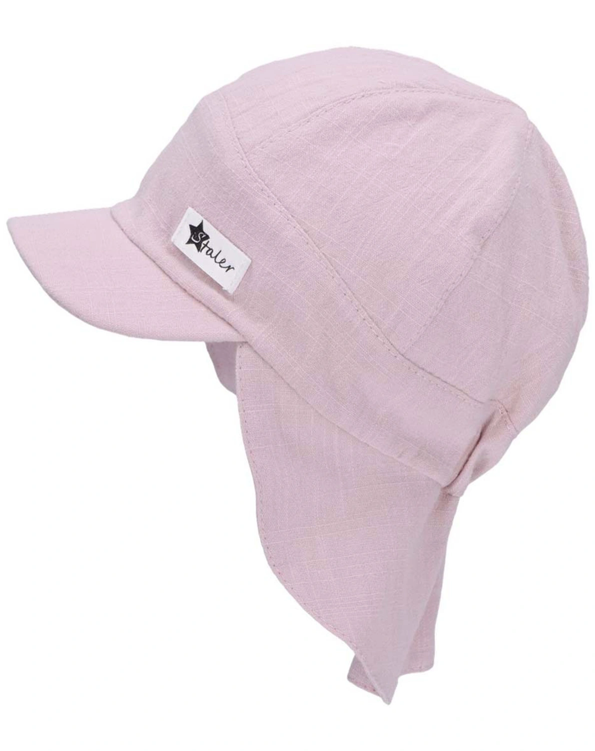 Schirmmütze COTTON mit Nackenschutz in perlrosa
