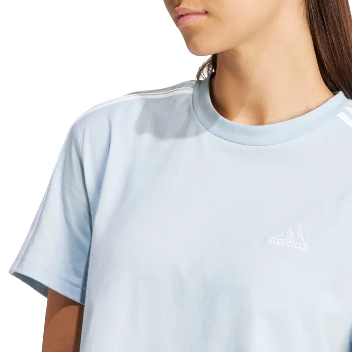 Adidas Essentials 3-Stripes Cropped Shirt Dames