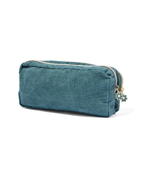 trousse rose à douple zip