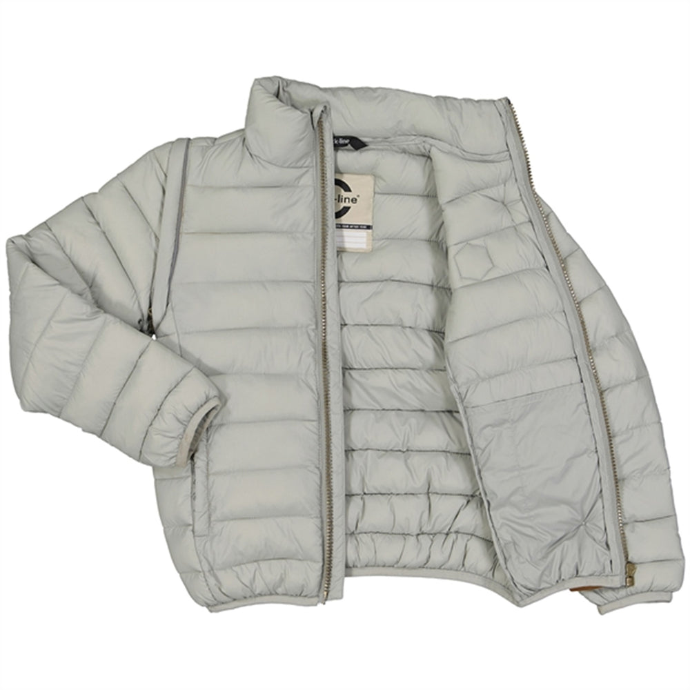 Nylon puffer 2i1 Jakke Neutral Gray